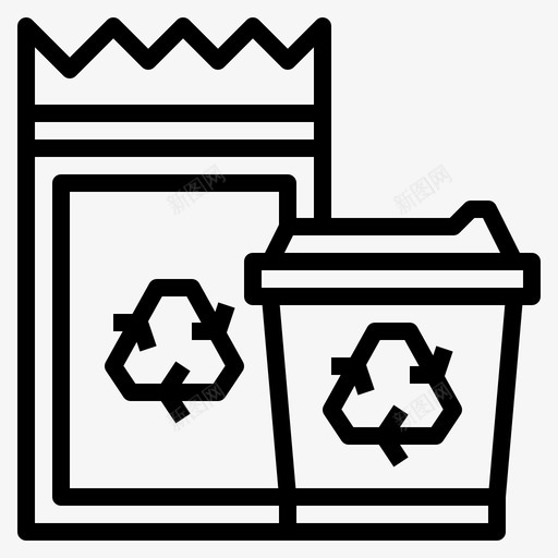 再利用产品生态环境图标svg_新图网 https://ixintu.com 再利用 再利用产品 环境 生态