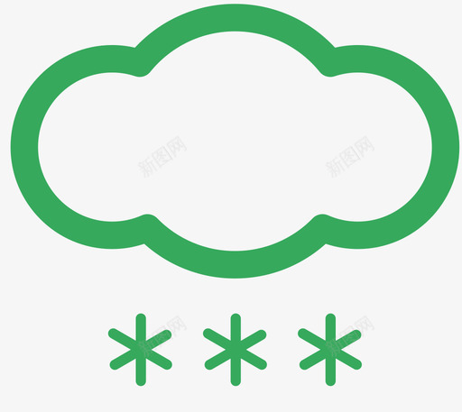 338icon_snowsvg_新图网 https://ixintu.com 338icon_snow