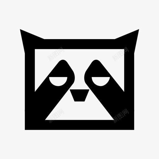 黄鼠狼动物盒子图标svg_新图网 https://ixintu.com 动物 动物头盒子 头 有趣的 盒子 黄鼠狼
