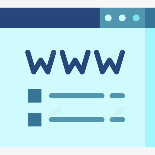 域名注册搜索引擎优化在线营销平面图标svg_新图网 https://ixintu.com 域名注册 平面 搜索引擎优化在线营销
