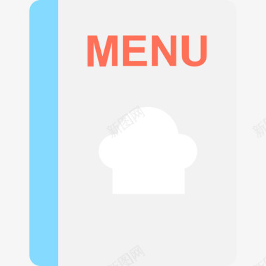 菜单食物17平淡图标图标