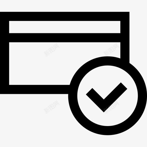 信用卡电子商务收款2直系图标svg_新图网 https://ixintu.com 信用卡 电子商务收款2 直系