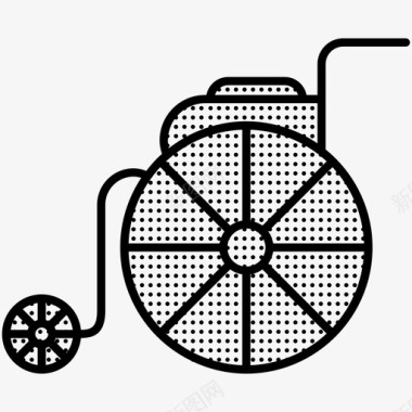 残疾人椅残疾人药品星罗棋布图标图标