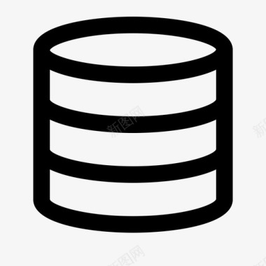 服务器数据库计算堆栈图标图标