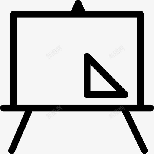 白板工具集线性图标svg_新图网 https://ixintu.com 白板 线性 设计工具集