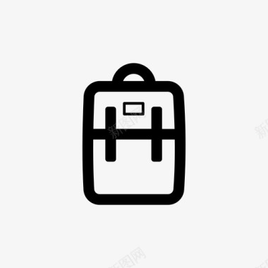 背包包随身携带图标图标