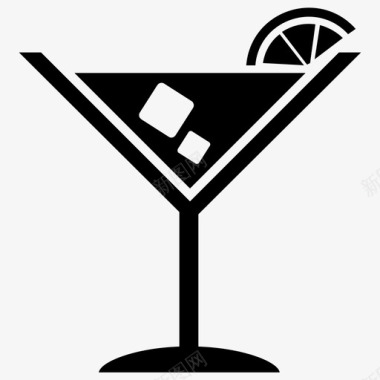 伏特加鸡尾酒酒精饮料鸡尾酒雕文图标图标