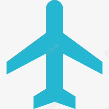 飞机旅行和度假公寓图标图标