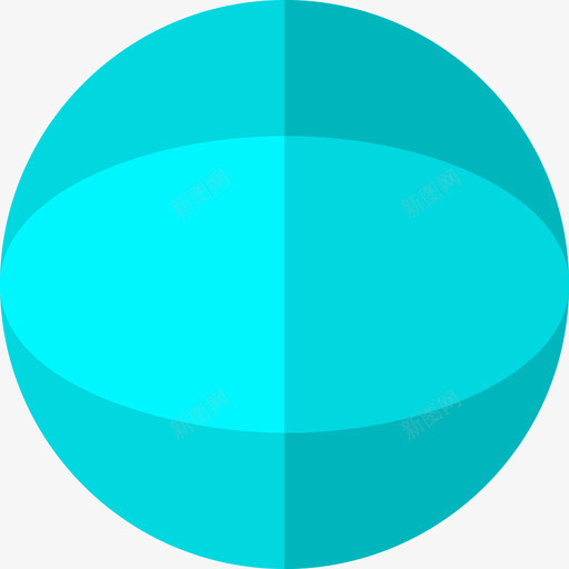 球体数学符号4平面图标svg_新图网 https://ixintu.com 平面 数学符号4 球体