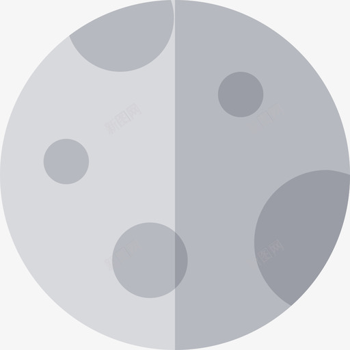 行星天文学3平面图标svg_新图网 https://ixintu.com 天文学3 平面 行星