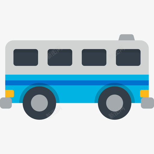 公交车市区公寓图标svg_新图网 https://ixintu.com 公交车 公寓 市区