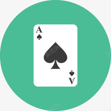 黑桃赌博2圆扁图标图标