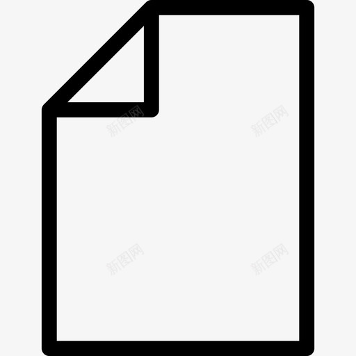 纸文具2直线型图标svg_新图网 https://ixintu.com 文具2 直线型 纸