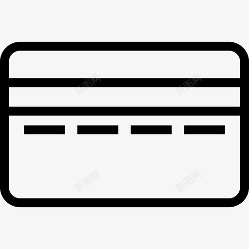 信用卡生产力图标集合线性svg_新图网 https://ixintu.com 信用卡 生产力图标集合 线性
