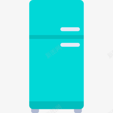 冰箱家用电器平板图标图标