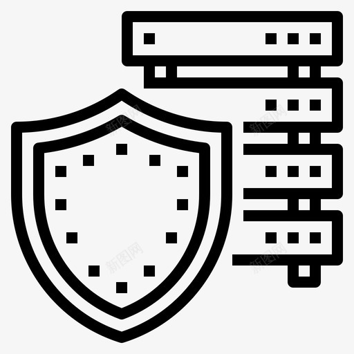 安全系统计算机屏蔽图标svg_新图网 https://ixintu.com 存储 安全系统 屏蔽 计算机 计算机技术