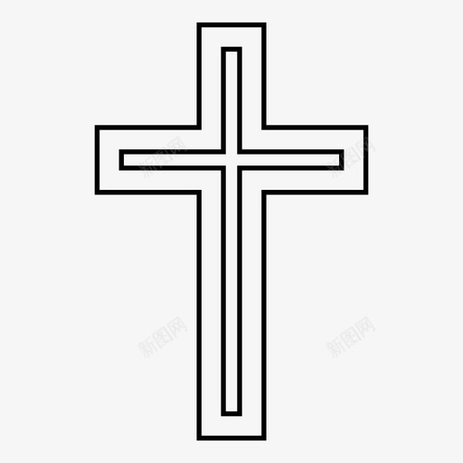 十字架圣经死亡图标svg_新图网 https://ixintu.com 十字架 圣洁 圣经 圣诞节 死亡
