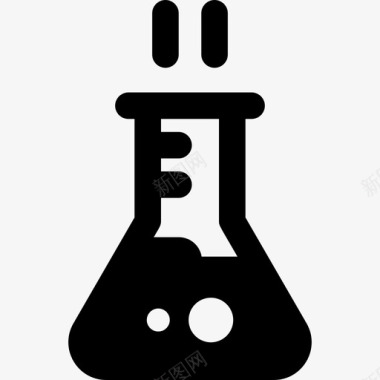 烧瓶化学4装满图标图标