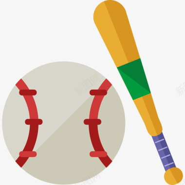 棒球运动12平手图标图标