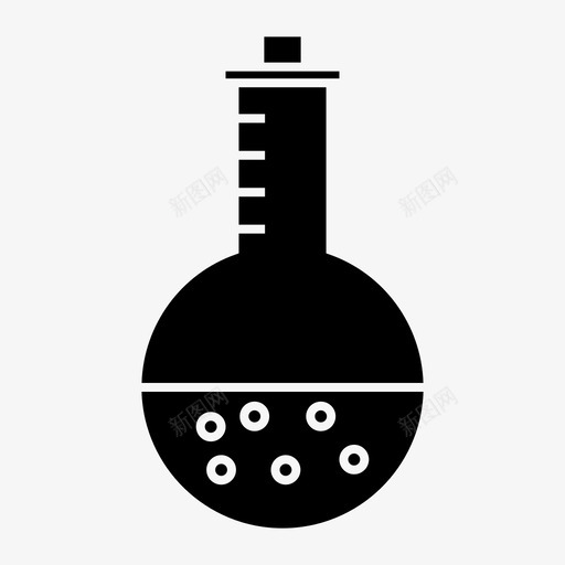 化学实验佛罗伦萨烧瓶图标svg_新图网 https://ixintu.com 佛罗伦萨烧瓶 化学 学校 实验 研究 科学