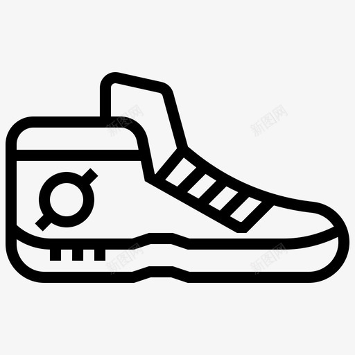 鞋篮球脚图标svg_新图网 https://ixintu.com 篮球 篮球线 脚 运动 运动鞋 鞋