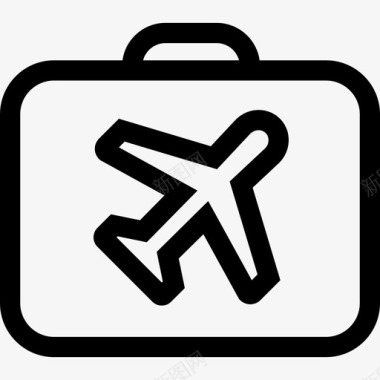 航空直达行李图标图标