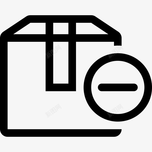 包装运输图标轮廓svg_新图网 https://ixintu.com 包装 轮廓 运输图标