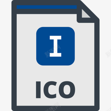 Ico文件类型2线性颜色图标图标