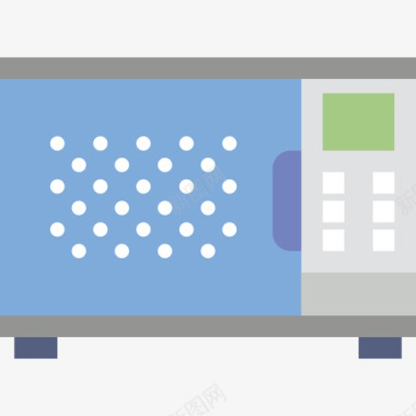 微波炉家用汇编平板图标图标