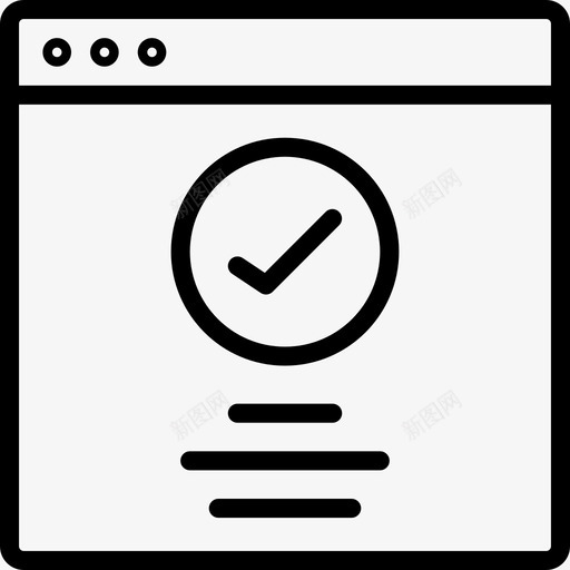 网站和网页浏览器网页细线图标集合网站布局svg_新图网 https://ixintu.com 细线图标集合网站布局 网站和网页浏览器 网页