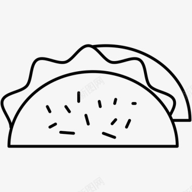 三明治汉堡食物2个图标图标
