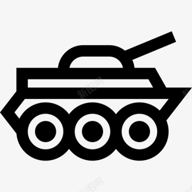 坦克武器6直线型图标图标