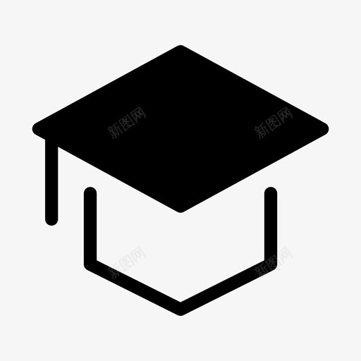 mortarboard教育毕业生图标svg_新图网 https://ixintu.com mortarboard 大学 帽子 教育 毕业生 网络应用图标