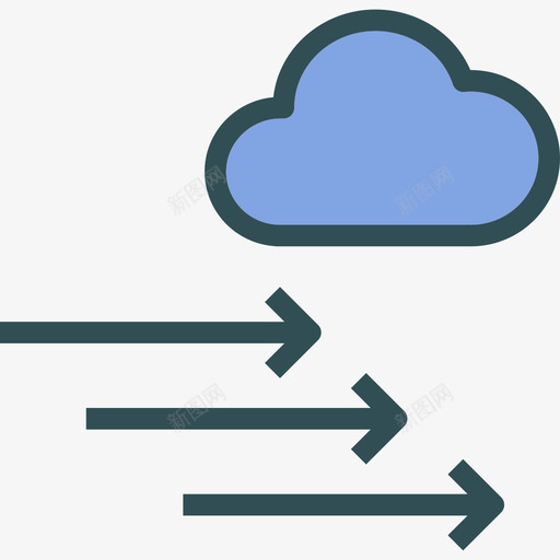 压力天气16线性颜色图标svg_新图网 https://ixintu.com 压力 天气16 线性颜色