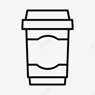 外卖杯饮料咖啡图标图标