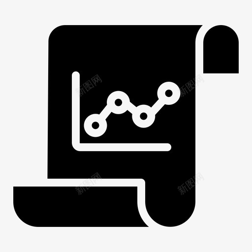 图表分析数据图标svg_新图网 https://ixintu.com 分析 图表 报告 数据
