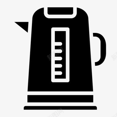 水壶厨房用具电气设备图标图标