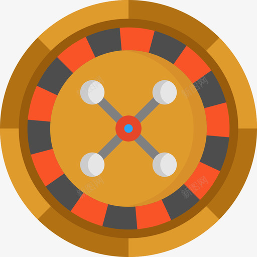 轮盘赌赌场4单位图标svg_新图网 https://ixintu.com 单位 赌场4 轮盘赌