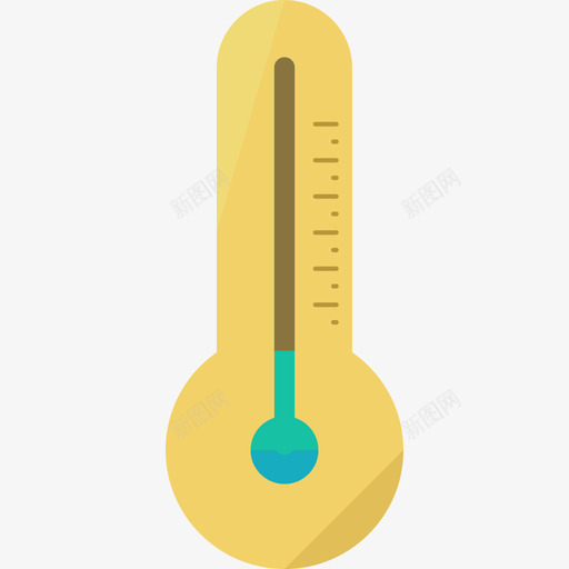 室外平坦温度图标svg_新图网 https://ixintu.com 室外平坦温度