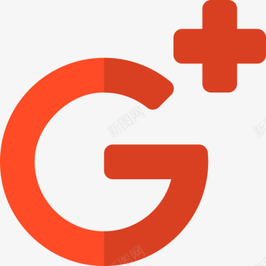 GooglePlusGooglesuite4扁平图标图标