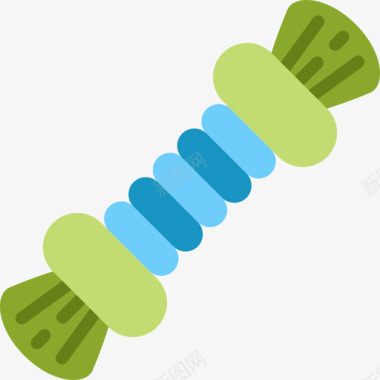 绳索宠物店2扁平图标图标