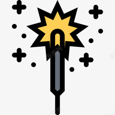 Sparklerparty7颜色图标图标