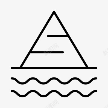 吉萨大金字塔非洲名胜古迹图标图标