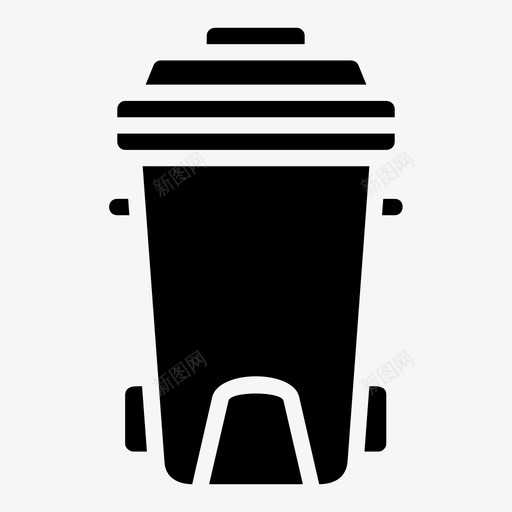 回收站罐子垃圾图标svg_新图网 https://ixintu.com 回收站 垃圾 垃圾桶 罐子