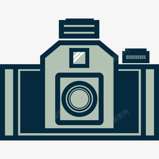 照相摄像机技术图标svg_新图网 https://ixintu.com 技术 摄像机 旅行设备 照相