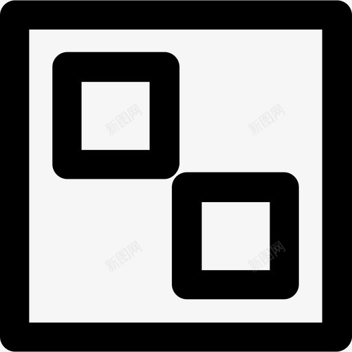 骰子和开发元素大胆的圆形图标svg_新图网 https://ixintu.com 大胆的圆形 设计和开发元素 骰子