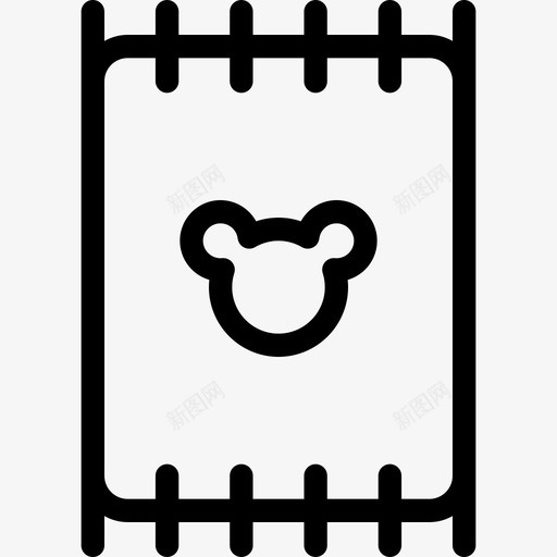 毛毯婴儿图标系列线性svg_新图网 https://ixintu.com 婴儿图标系列 毛毯 线性