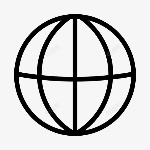地球仪地球位置图标svg_新图网 https://ixintu.com 世界 位置 地图 地球 地球仪 旅行线路