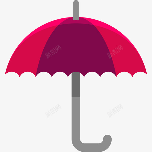 雨伞房地产7平房图标svg_新图网 https://ixintu.com 平房 房地产7 雨伞