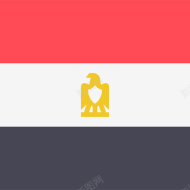 埃及国际旗帜4广场图标图标